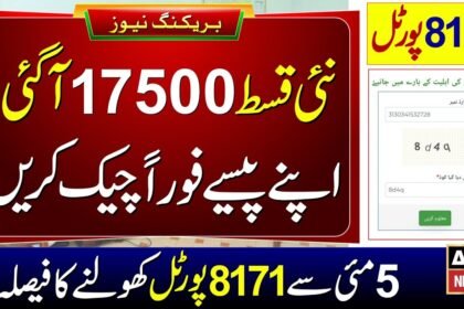 8171 BISP May Update for 13500 Payment 2025